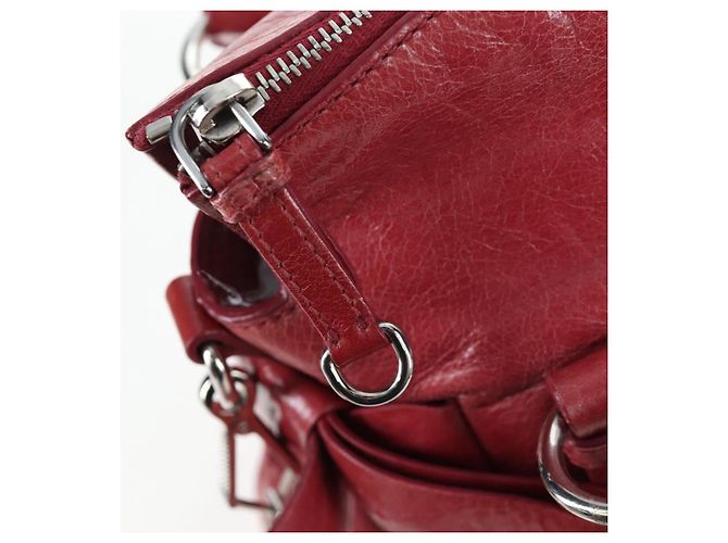 Borsa a mano Miu Miu con fiocco laterale in pelle 2way Rosa Argento RT0438 Auth am12761V - vista 22