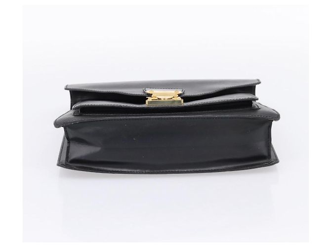 Borsa a mano LOUIS VUITTON Epi Monceau 28 Nero M52122 LV Auth ka6480 - vista 5