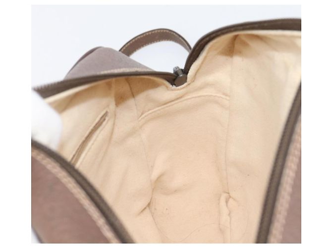 Borsa a tracolla GUCCI GG Supreme PVC Beige Gold Auth 206766 D'oro - vista 24