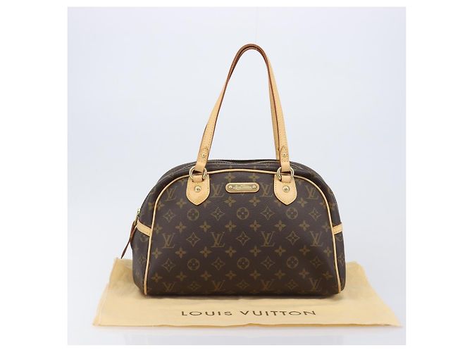 LOUIS VUITTON Monogram Montorgueil PM Hand Bag M95565 LV Auth 206807V Monograma - vista 12