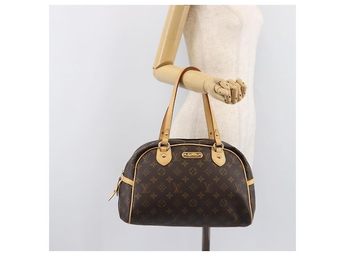 LOUIS VUITTON Monogram Montorgueil PM Hand Bag M95565 LV Auth 206807V Monograma - vista 25