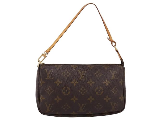 LOUIS VUITTON Monogram Pochette Accessoires Pouch M51980 LV Auth ka6489 Monogramma - vista 13