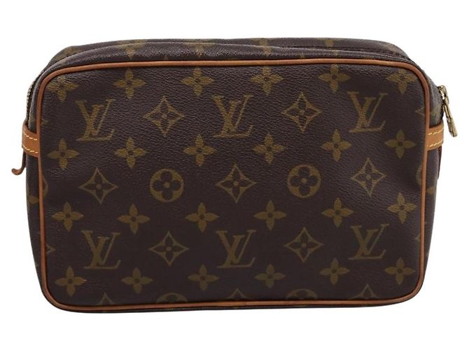 LOUIS VUITTON Monogram Compiegne 23 Clutch Bag M51847 LV Auth 207676A Monogramm - Ansicht 2
