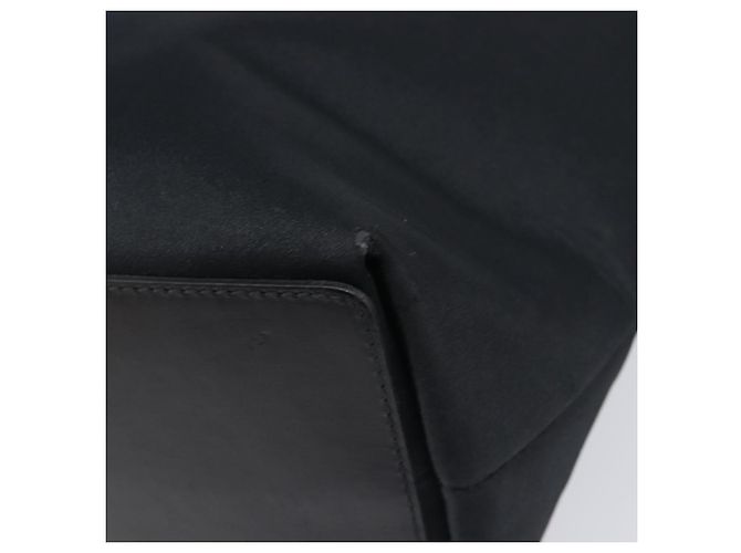 Borsa Tote GUCCI Nylon Nero Argento 002 1098 Auth BA16099 - vista 16