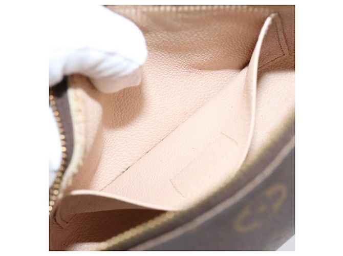 LOUIS VUITTON Monogram Pochette Cosmetic PM Pouch M43998 LV Auth 205322 Monograma - vista 19