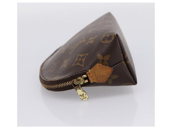 LOUIS VUITTON Monogram Pochette Cosmetic PM Pouch M43998 LV Auth 205322 Monograma - vista 3