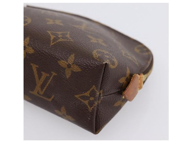 LOUIS VUITTON Monogram Pochette Cosmetic PM Pouch M43998 LV Auth 205322 Monograma - vista 7