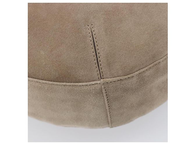 Borsa a Tracolla Cartier Trinity Suede Beige Oro Argento Auth 206754V D'oro - vista 16