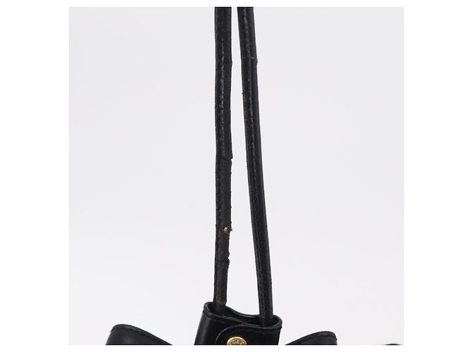 Céline Bolsa de Ombro CELINE Macadam Canvas PVC Leather Black Gold Auth 206055 Preto Dourado - vista 10