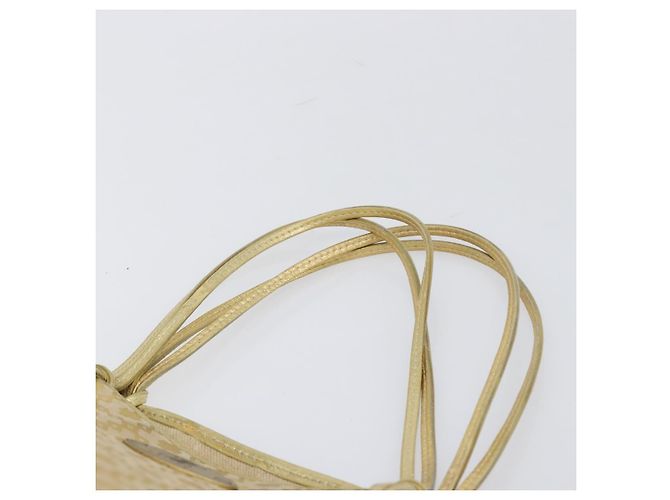 Céline Bolso Tote CELINE Suede Gold Auth BA16117 Dorado - vista 9