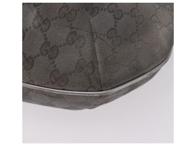 Borsa a Tracolla GUCCI GG Canvas Silver 181092 Auth 207594 Argento - vista 18