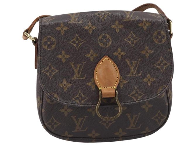 LOUIS VUITTON Monogram Saint Cloud MM Shoulder Bag M51243 LV Auth BA16137 Monograma - vista 13