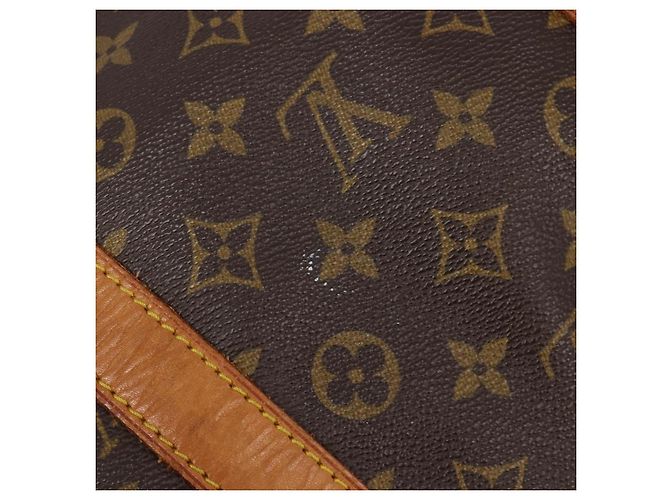 LOUIS VUITTON Monogram Keepall 55 Boston Bag M41424 LV Auth 205084V Monogramm - Ansicht 10