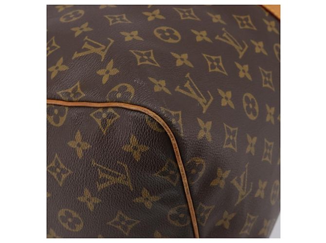 LOUIS VUITTON Monogram Keepall 55 Boston Bag M41424 LV Auth 205084V Monogramm - Ansicht 15