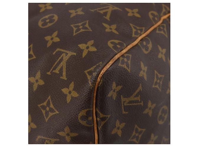 LOUIS VUITTON Monogram Keepall 55 Boston Bag M41424 LV Auth 205084V Monogramm - Ansicht 16