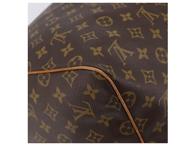 LOUIS VUITTON Monogram Keepall 55 Boston Bag M41424 LV Auth 205084V Monogramm - Ansicht 17