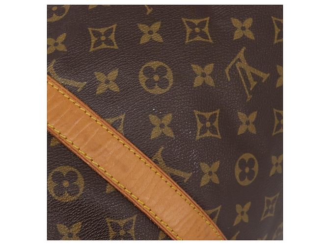 LOUIS VUITTON Monogram Keepall 55 Boston Bag M41424 LV Auth 205084V Monogramm - Ansicht 18