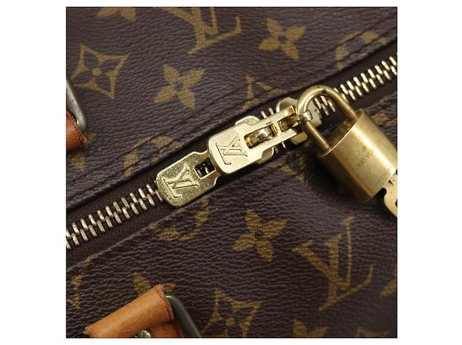 LOUIS VUITTON Monogram Keepall 55 Boston Bag M41424 LV Auth 205084V Monogramm - Ansicht 20