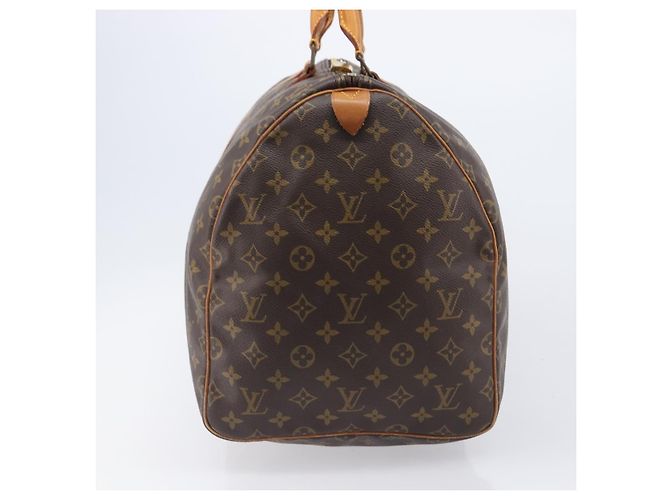 LOUIS VUITTON Monogram Keepall 55 Boston Bag M41424 LV Auth 205084V Monogramm - Ansicht 3