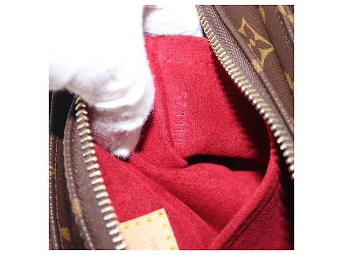 LOUIS VUITTON Borsa a tracolla Monogram Viva Cite MM M51164 LV Auth BA16037A Monogramma - vista 12