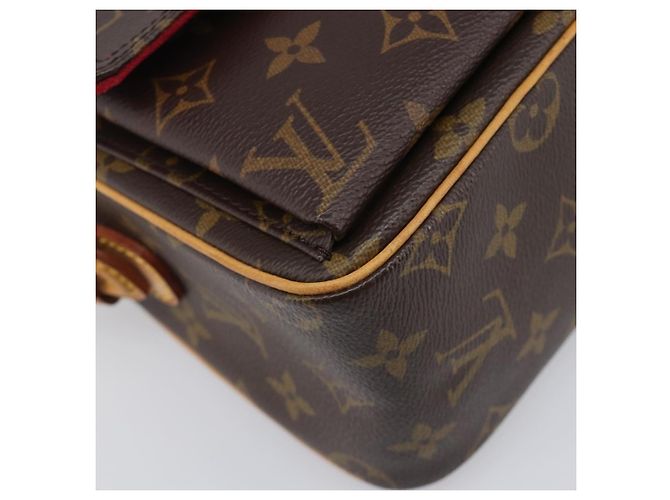 LOUIS VUITTON Borsa a tracolla Monogram Viva Cite MM M51164 LV Auth BA16037A Monogramma - vista 14