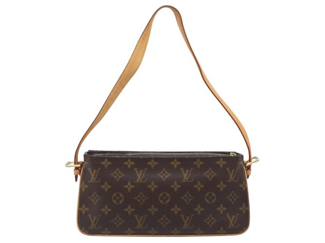 LOUIS VUITTON Borsa a tracolla Monogram Viva Cite MM M51164 LV Auth BA16037A Monogramma - vista 2