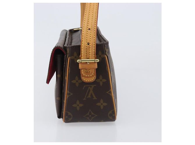 LOUIS VUITTON Borsa a tracolla Monogram Viva Cite MM M51164 LV Auth BA16037A Monogramma - vista 3