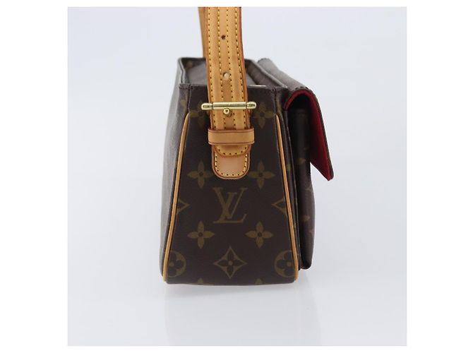 LOUIS VUITTON Borsa a tracolla Monogram Viva Cite MM M51164 LV Auth BA16037A Monogramma - vista 4