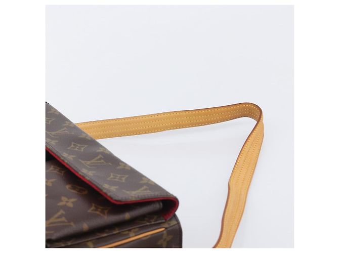 LOUIS VUITTON Borsa a tracolla Monogram Viva Cite MM M51164 LV Auth BA16037A Monogramma - vista 8