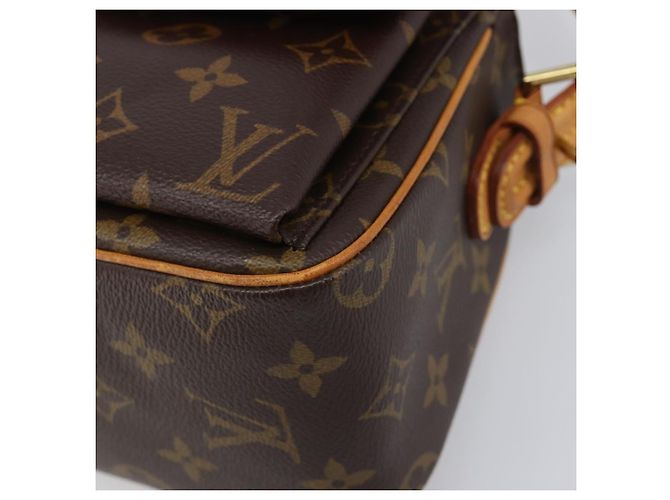 LOUIS VUITTON Borsa a tracolla Monogram Viva Cite MM M51164 LV Auth BA16037A Monogramma - vista 9