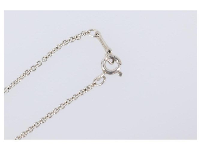 Tiffany & Co. Open Heart Halskette Ag925 Silver Auth 205493M Silber - Ansicht 18