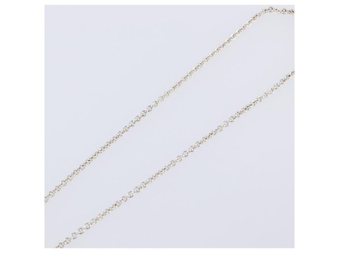 Tiffany & Co. Open Heart Halskette Ag925 Silver Auth 205493M Silber - Ansicht 7
