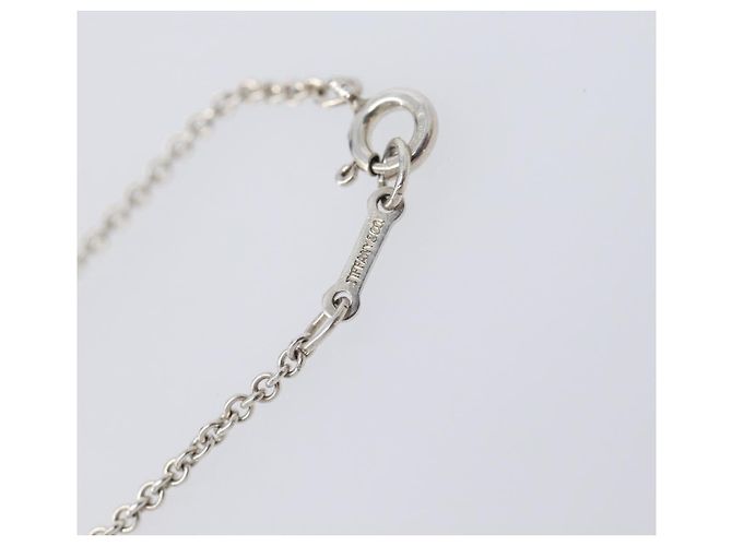 Tiffany & Co. Open Heart Halskette Ag925 Silver Auth 205493M Silber - Ansicht 9