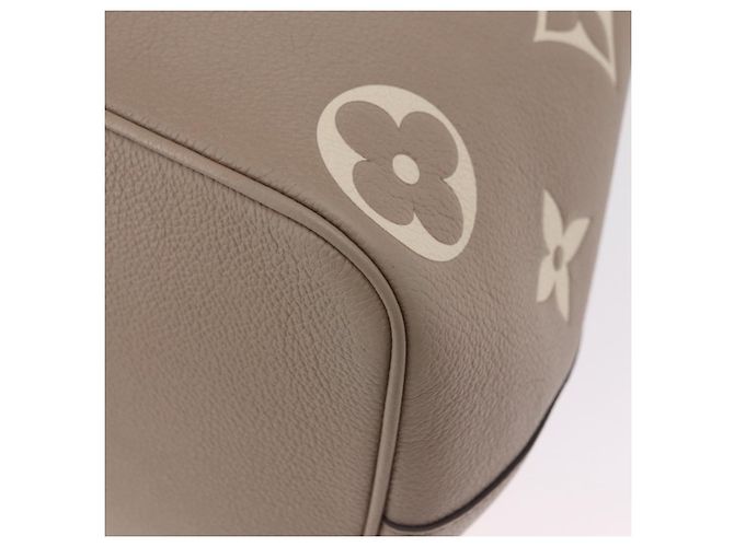 Néonoé Borsa LOUIS VUITTON Monogram Empreinte Neo Noe MM Beige M45555 LV Auth ka6488M Monogramma - vista 21