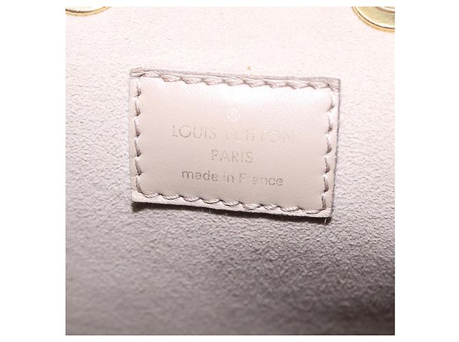 Néonoé Borsa LOUIS VUITTON Monogram Empreinte Neo Noe MM Beige M45555 LV Auth ka6488M Monogramma - vista 25