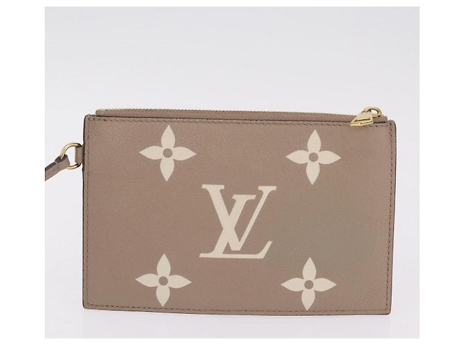 Néonoé Borsa LOUIS VUITTON Monogram Empreinte Neo Noe MM Beige M45555 LV Auth ka6488M Monogramma - vista 29