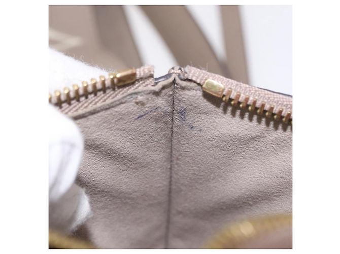 Néonoé Borsa LOUIS VUITTON Monogram Empreinte Neo Noe MM Beige M45555 LV Auth ka6488M Monogramma - vista 31