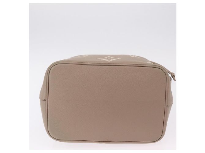 Néonoé Borsa LOUIS VUITTON Monogram Empreinte Neo Noe MM Beige M45555 LV Auth ka6488M Monogramma - vista 6
