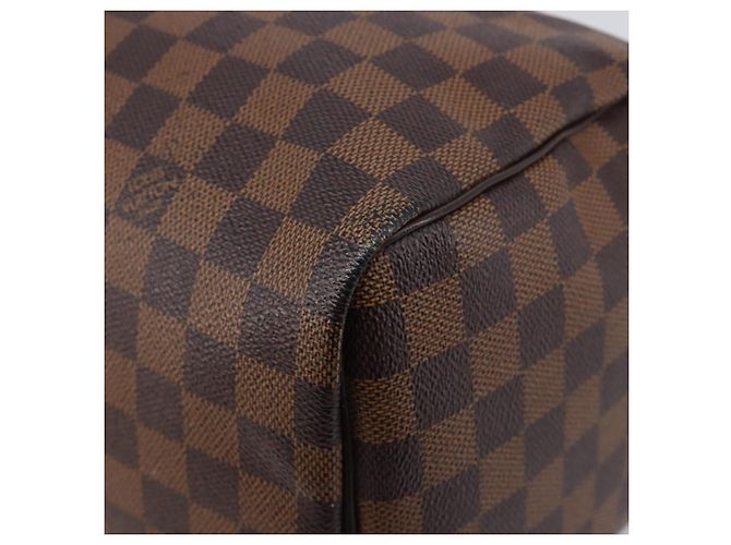 LOUIS VUITTON Damier Ebene Speedy 30 Hand Bag N41364 LV Auth LN098V - vista 14