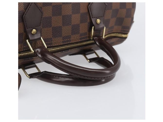 LOUIS VUITTON Damier Ebene Speedy 30 Hand Bag N41364 LV Auth LN098V - vista 7