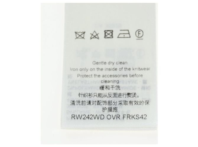 LOUIS VUITTON Kurzarm T-Shirt aus Strick S Navy LV Auth 204948M Marineblau - Ansicht 9