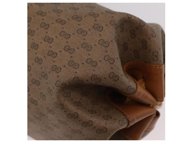 Borsa a Tracolla GUCCI Pelle Beige Oro 007 115 5770 Auth 206426 - vista 18