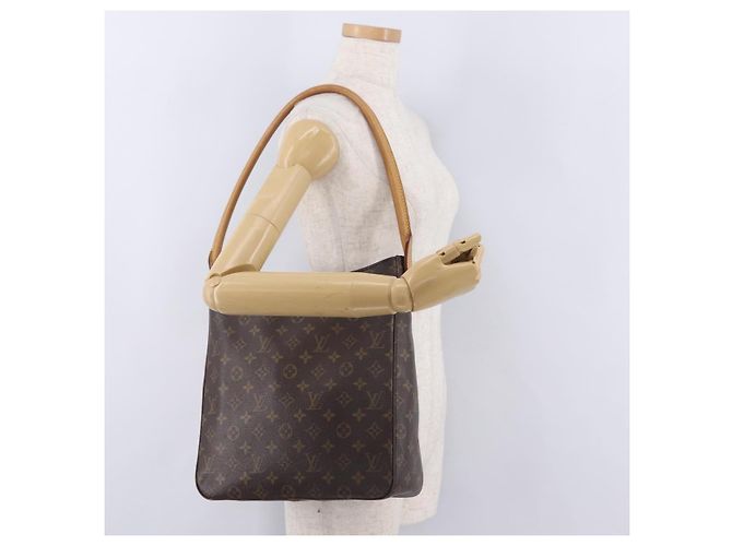 LOUIS VUITTON Monogram Looping GM Shoulder Bag M51145 LV Auth 205335V - view 26