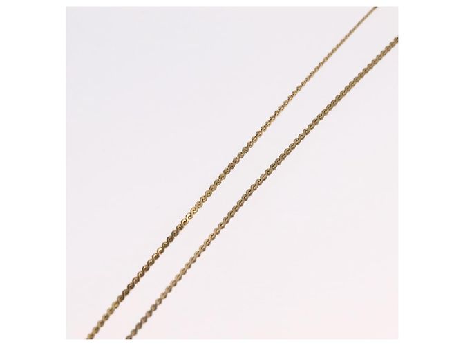 Collana Christian Dior Metal Gold Tone Auth ka6499 - vista 12