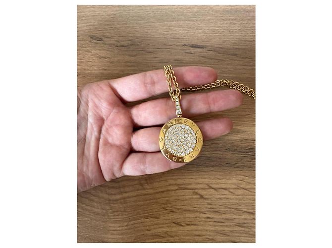 Collana Bulgari B.zero1 in oro giallo e diamanti D'oro - vista 2