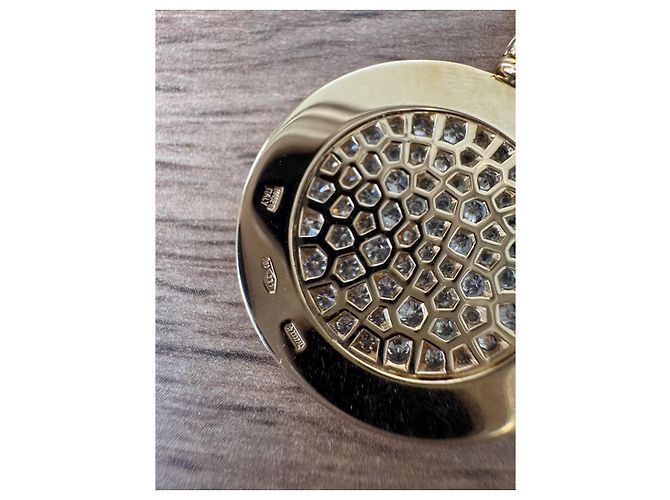 Collana Bulgari B.zero1 in oro giallo e diamanti D'oro - vista 4