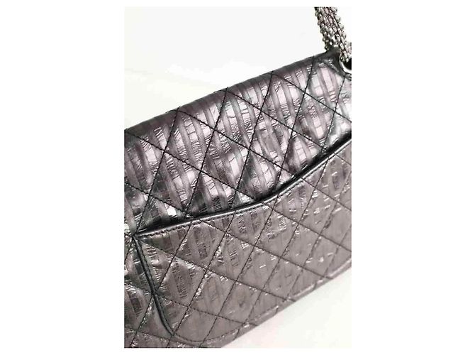 Chanel bolso de hombro 2.55 gris - vista 5