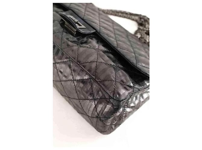Chanel bolso de hombro 2.55 gris - vista 6
