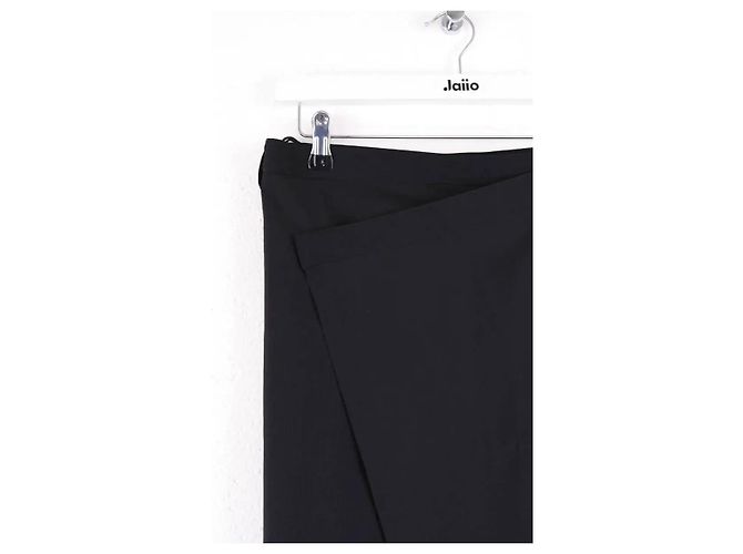 Falda de lana negra Jean Paul Gaultier Negro - vista 2