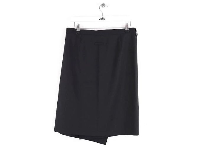 Falda de lana negra Jean Paul Gaultier Negro - vista 3